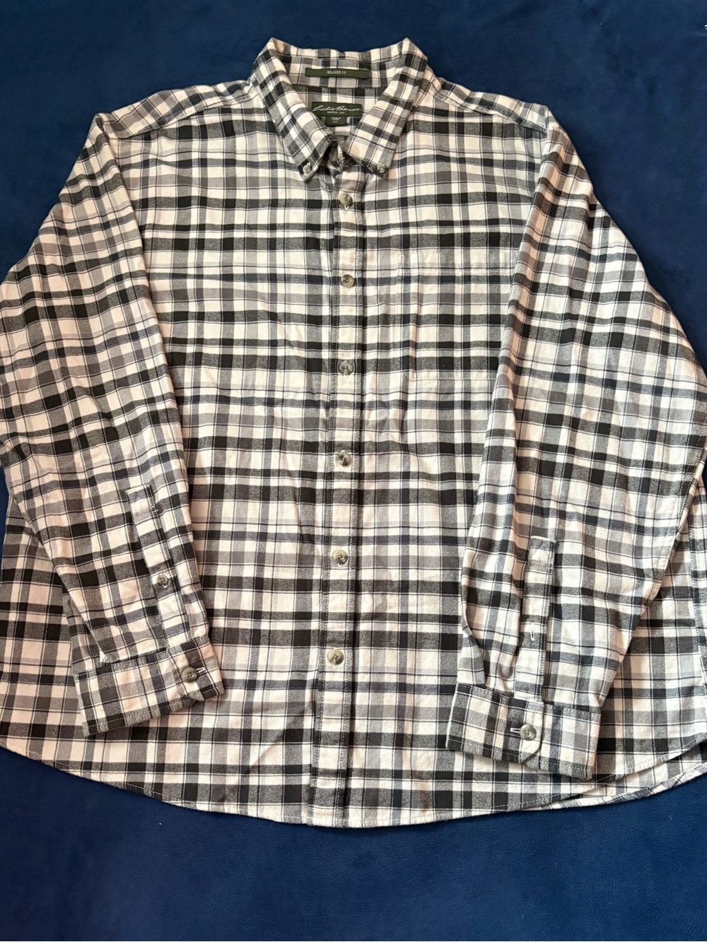 Eddie Bauer Men’s Plaid Relaxed Fit Flannel